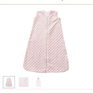 Halo WEARABLE BLANKET PLUSHY DOT VELBOA, Size Small (birth-6 mo), EUC